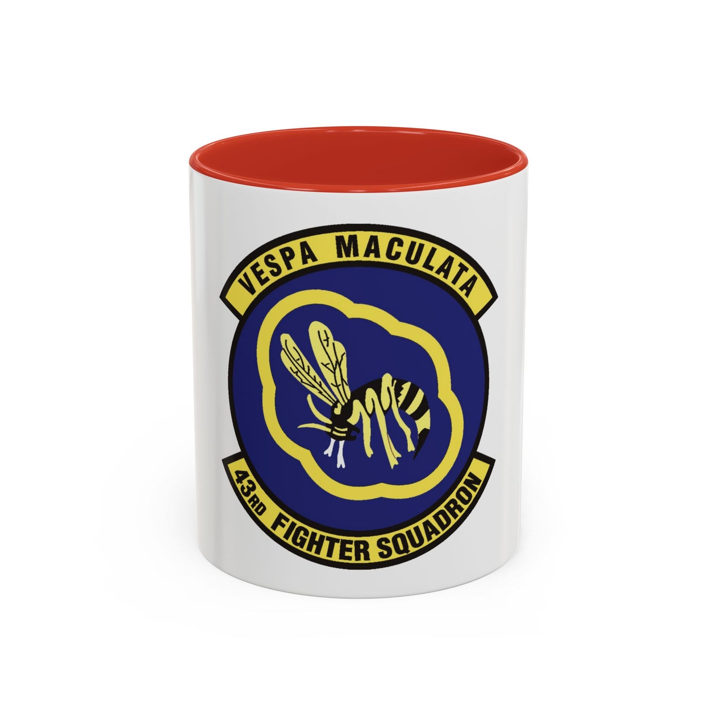 43d Fighter Squadron (U.S. Air Force) Accent Coffee Mug