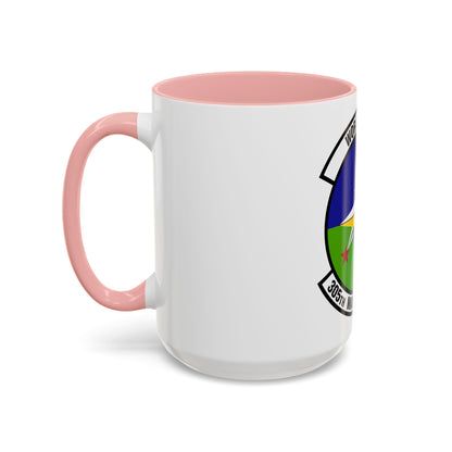 305 Maintenance Squadron AMC (U.S. Air Force) Accent Coffee Mug