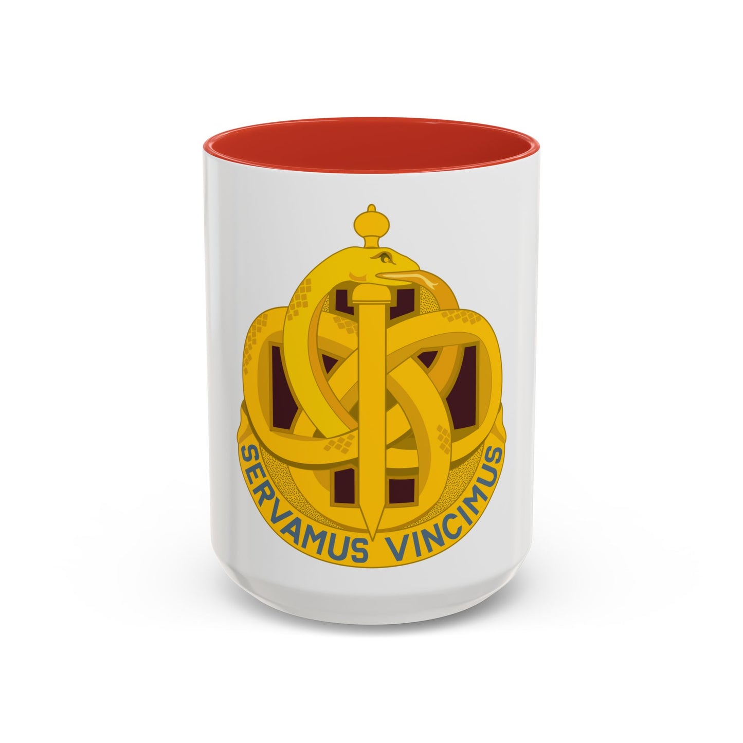 411 Hospital Center (U.S. Army) Accent Coffee Mug