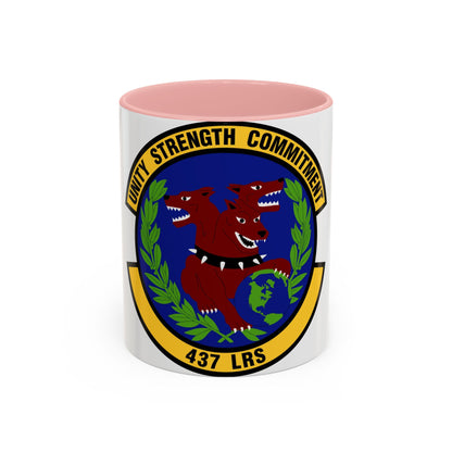 437th Logistics Readiness Squadron (U.S. Air Force) Accent Coffee Mug