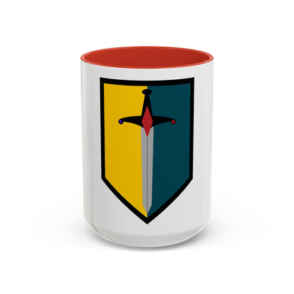 1st Maneuver Enhancement Brigade (U.S. Army) Accent Coffee Mug