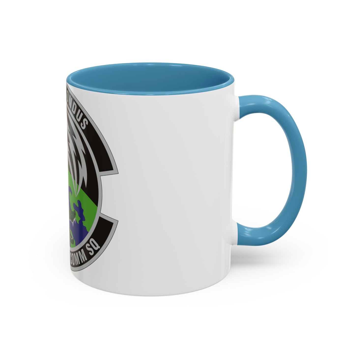 52d Combat Communications Squadron (U.S. Air Force) Accent Coffee Mug