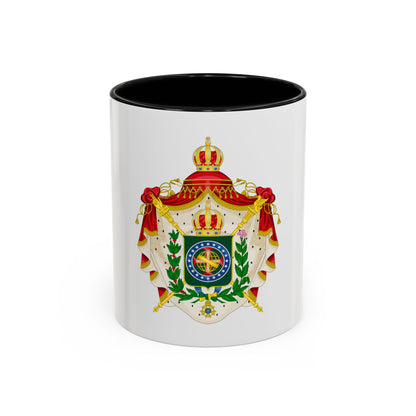 Coat of arms of the Empire of Brazil - Accent Coffee Mug