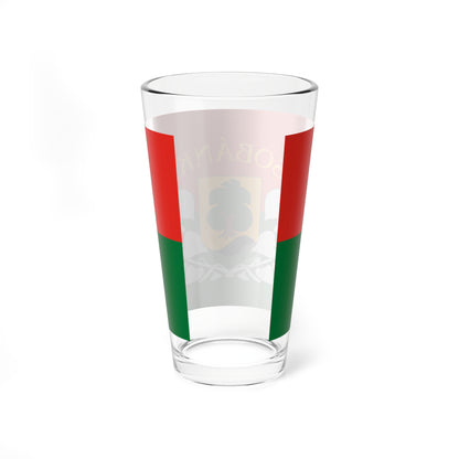 Flag of Csobanka (Hungary) Pint Glass 16oz