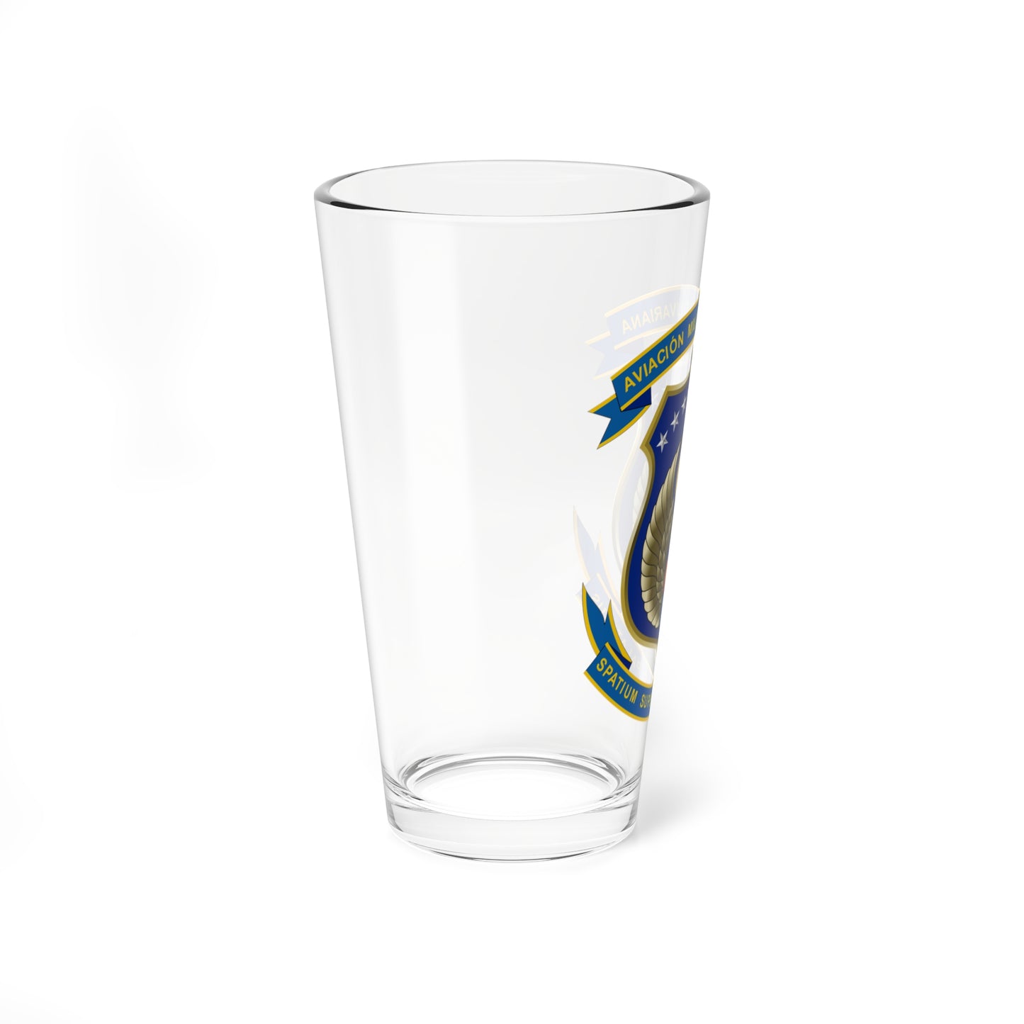 Seal of the Venezuelan Air Force (Venezuela) (Coat of Arms) Pint Glass 16oz