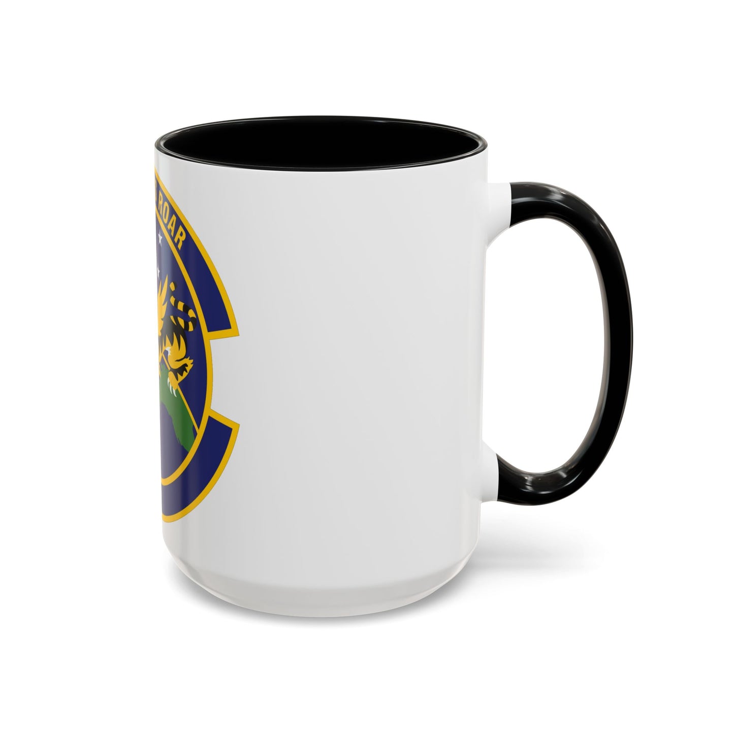 614 Air and Space Communications Squadron AFSPC (U.S. Air Force) Accent Coffee Mug