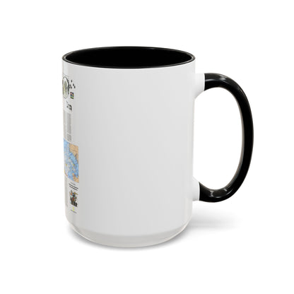Canada - Medley of People (1979) (Map) Accent Coffee Mug