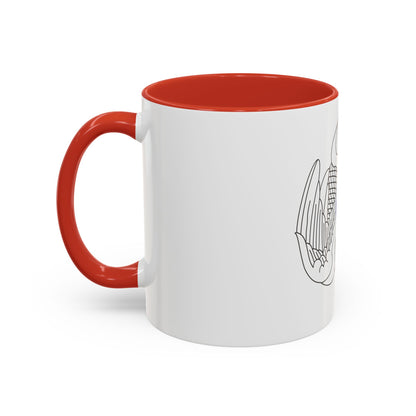 222 Aviation Regiment (U.S. Army) Accent Coffee Mug