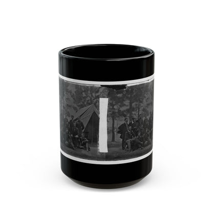 Harrison's Landing, Va. Members Of The Class Of 1860, U.S. Military Academy (U.S. Civil War) Black Coffee Mug