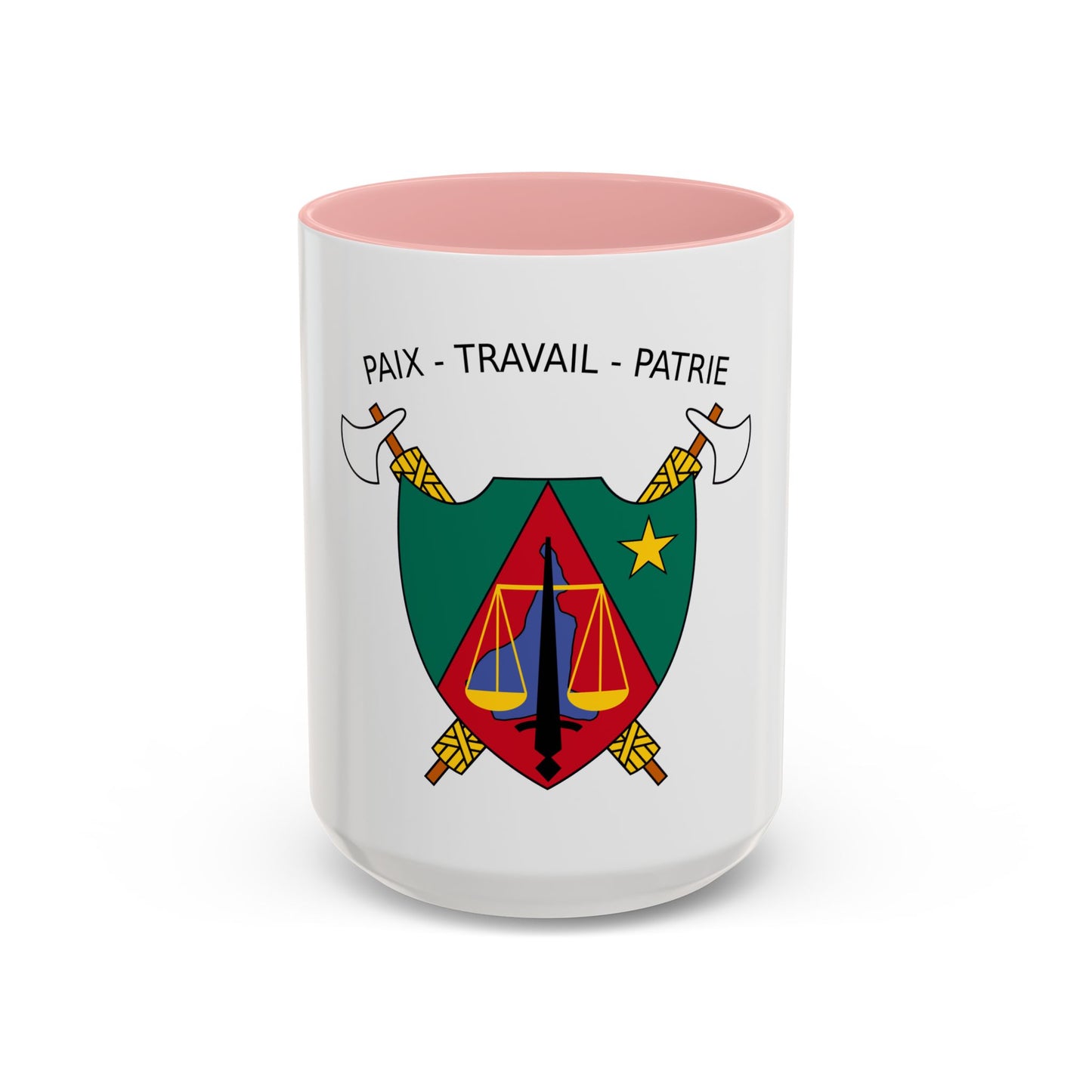 Coat of Arms of Cameroon (1975-1986) - Accent Coffee Mug