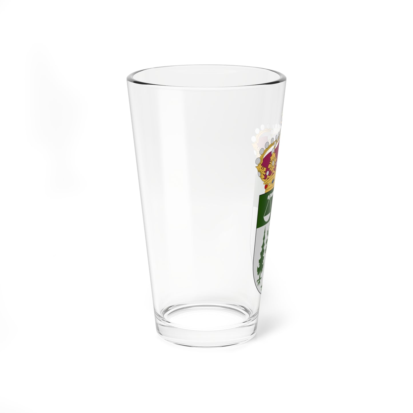 Uddevalla tingsrätt vapen (Sweden) (Coat of Arms) Pint Glass 16oz