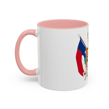 Coat of arms of the Nieuwe Republiek - Accent Coffee Mug