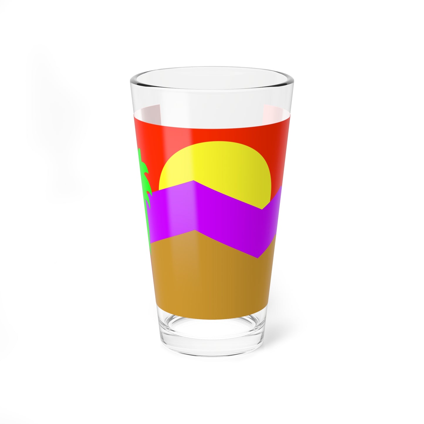 Flag of Palm Springs California (United States) Pint Glass 16oz