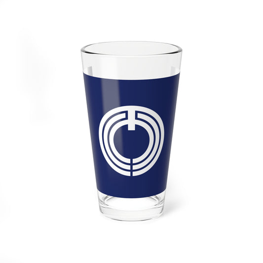 Flag of Hiratsuka Kanagawa (Japan) Pint Glass 16oz