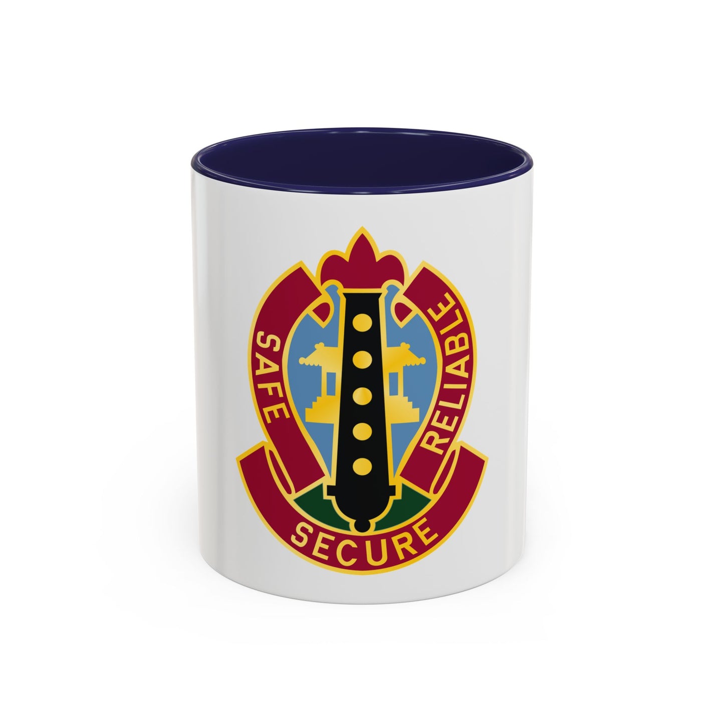6 Ordnance Battalion (U.S. Army) Accent Coffee Mug
