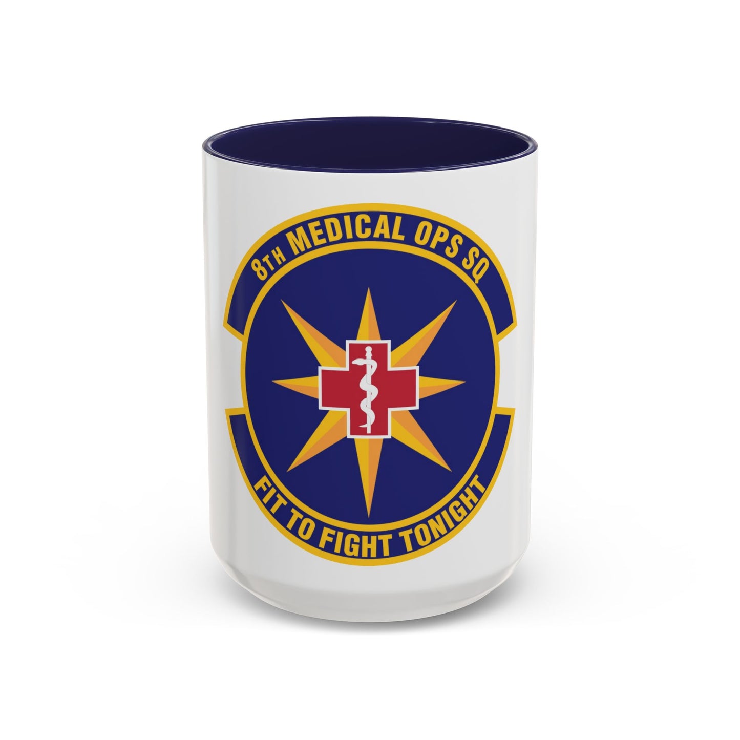 8th Medical Operations Squadron (U.S. Air Force) Accent Coffee Mug