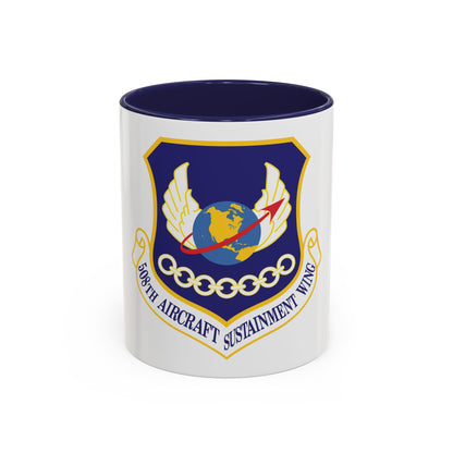 508th Aircraft Sustainment Wing (U.S. Air Force) Accent Coffee Mug