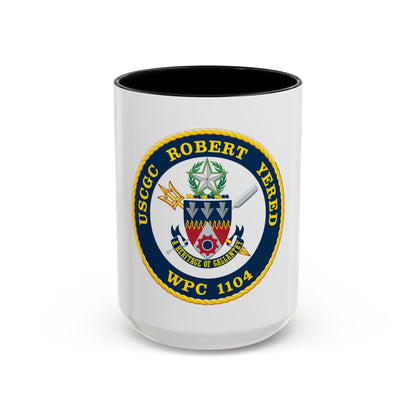 USCGC ROBERT YERED WPC 1104 (U.S. Coast Guard) Accent Coffee Mug