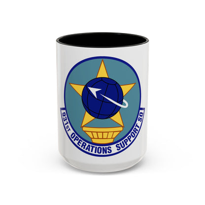 931st Operations Support Squadron (U.S. Air Force) Accent Coffee Mug