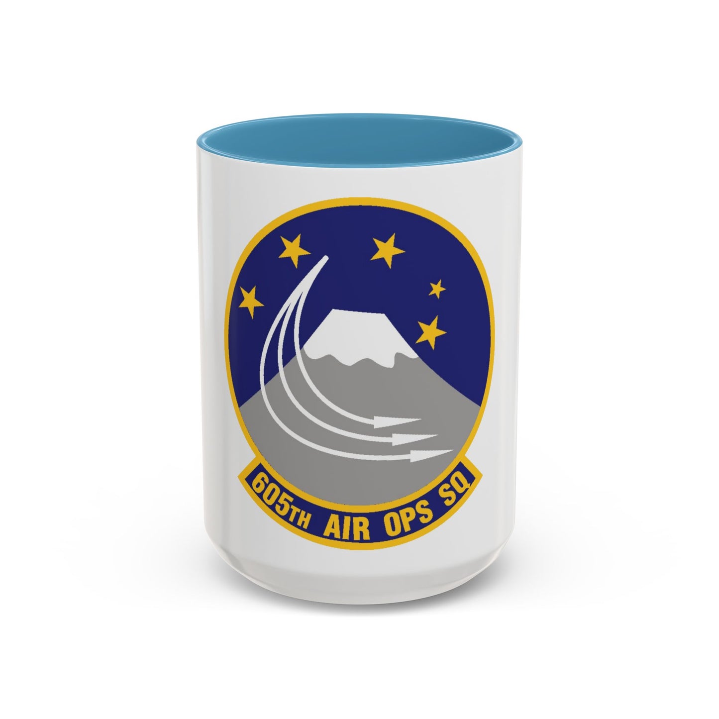 605th Air Operations Squadron (U.S. Air Force) Accent Coffee Mug