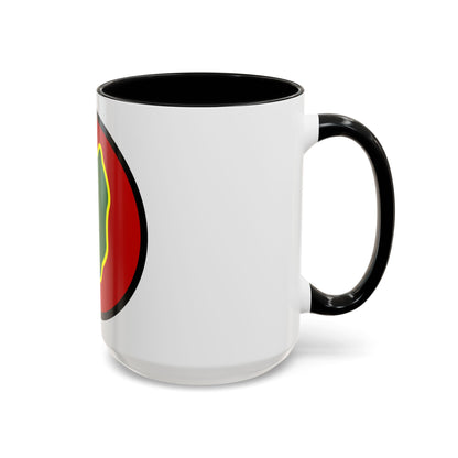 24 Infantry Division SSI (U.S. Army) Accent Coffee Mug