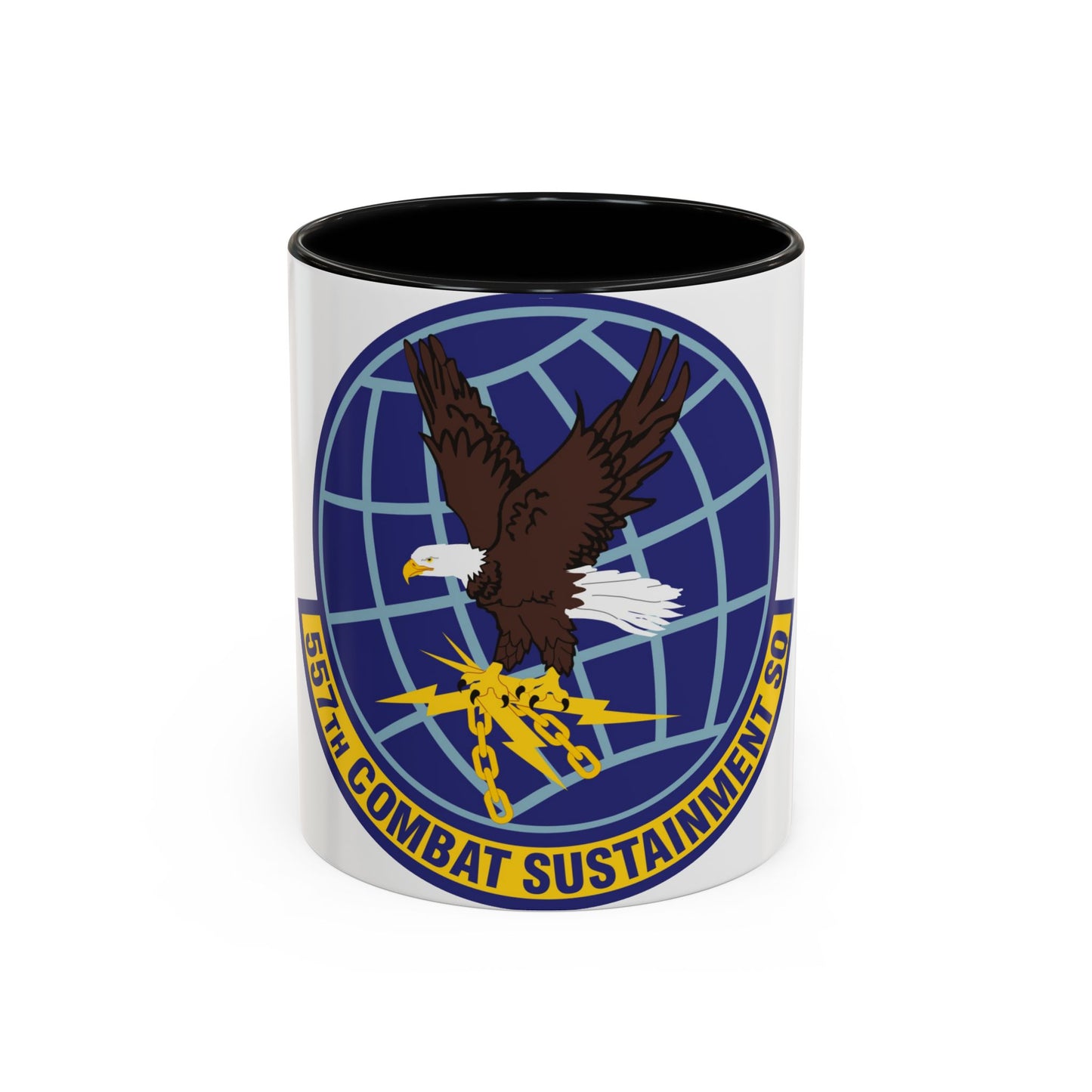 557th Combat Sustainment Squadron (U.S. Air Force) Accent Coffee Mug