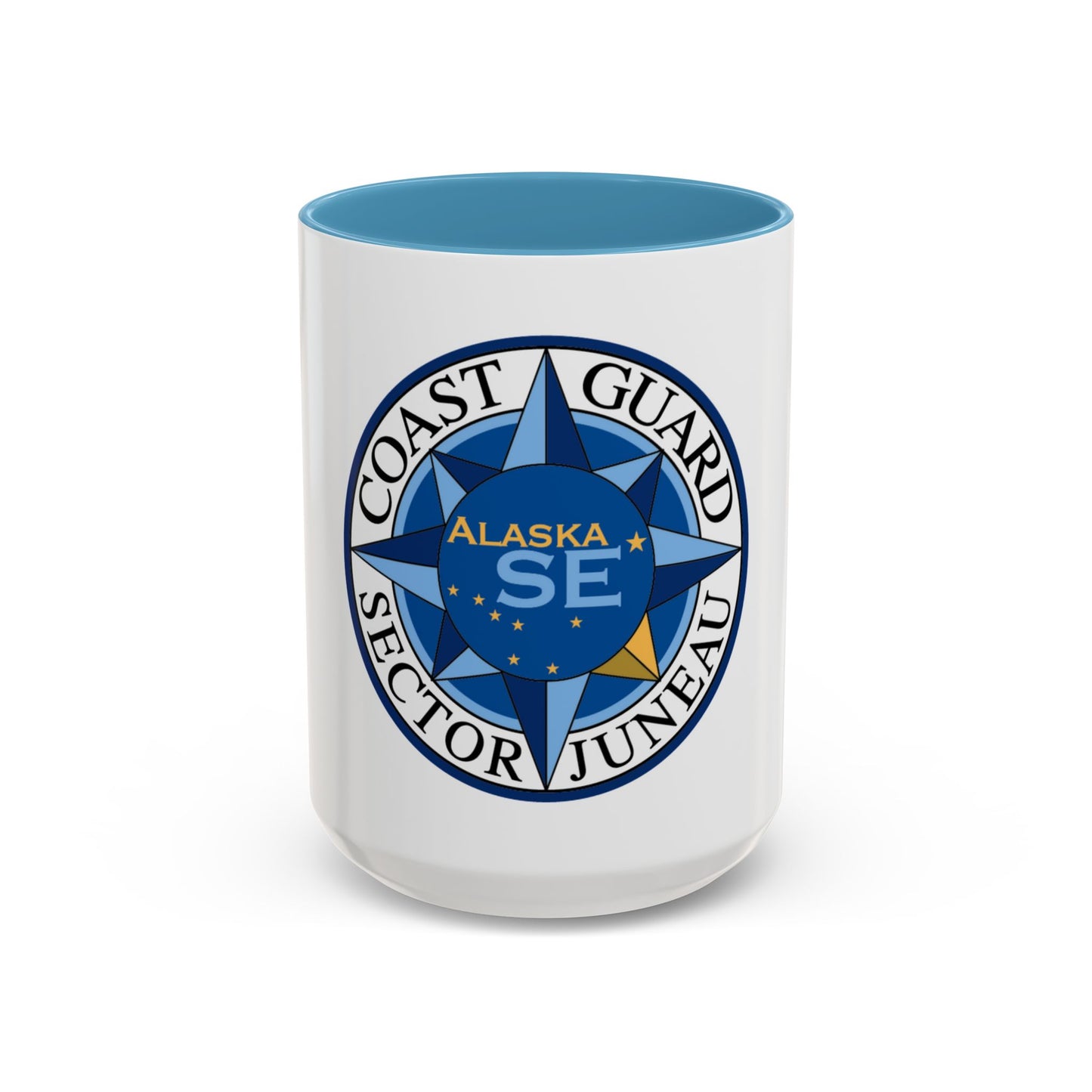 USCG Sector Juneau (U.S. Coast Guard) Accent Coffee Mug