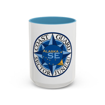 USCG Sector Juneau (U.S. Coast Guard) Accent Coffee Mug