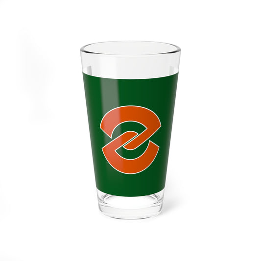 Flag of Koga Fukuoka (Japan) Pint Glass 16oz