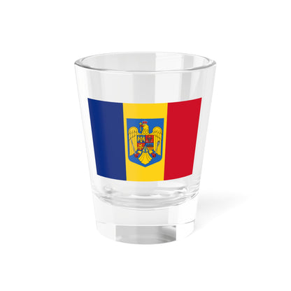 State Flag of Romania (Oman) Shot Glass 1.5oz