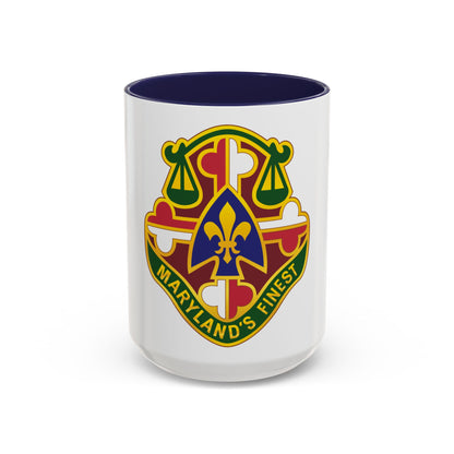 115 Military Police Battalion (U.S. Army) Accent Coffee Mug