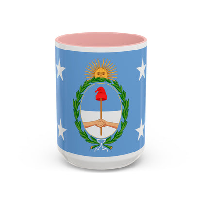 Standard of the President of Argentina Afloat - Accent Coffee Mug