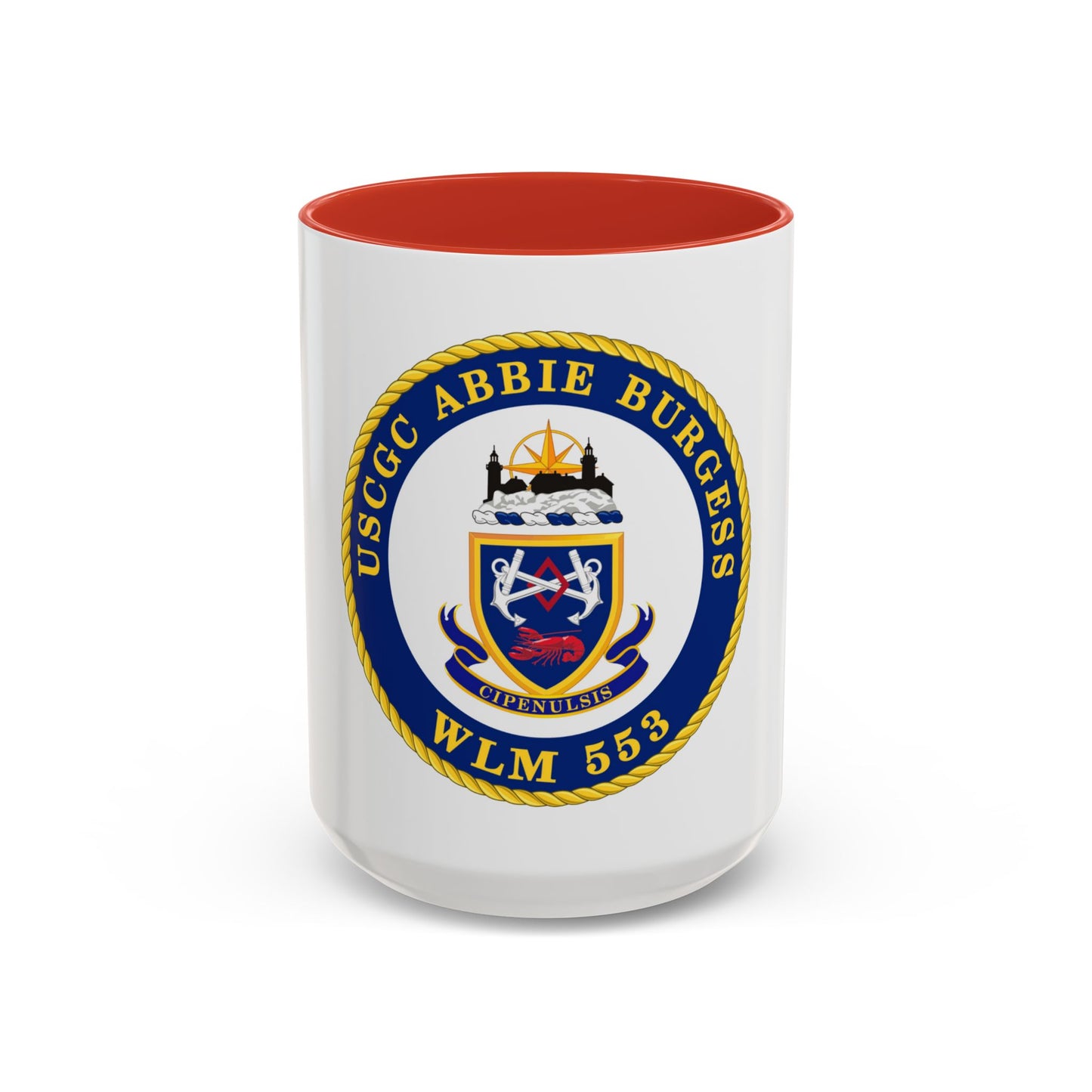 USCGC Abbie Burgess WLM 553 (U.S. Coast Guard) Accent Coffee Mug