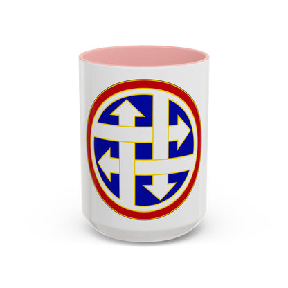 4 Sustainment Command (U.S. Army) Accent Coffee Mug