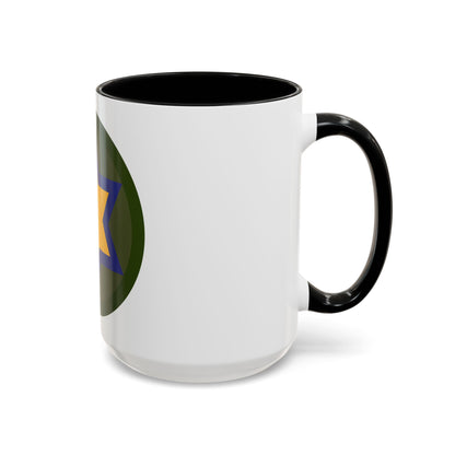 US 66th Cavalry Division (U.S. Army) Accent Coffee Mug