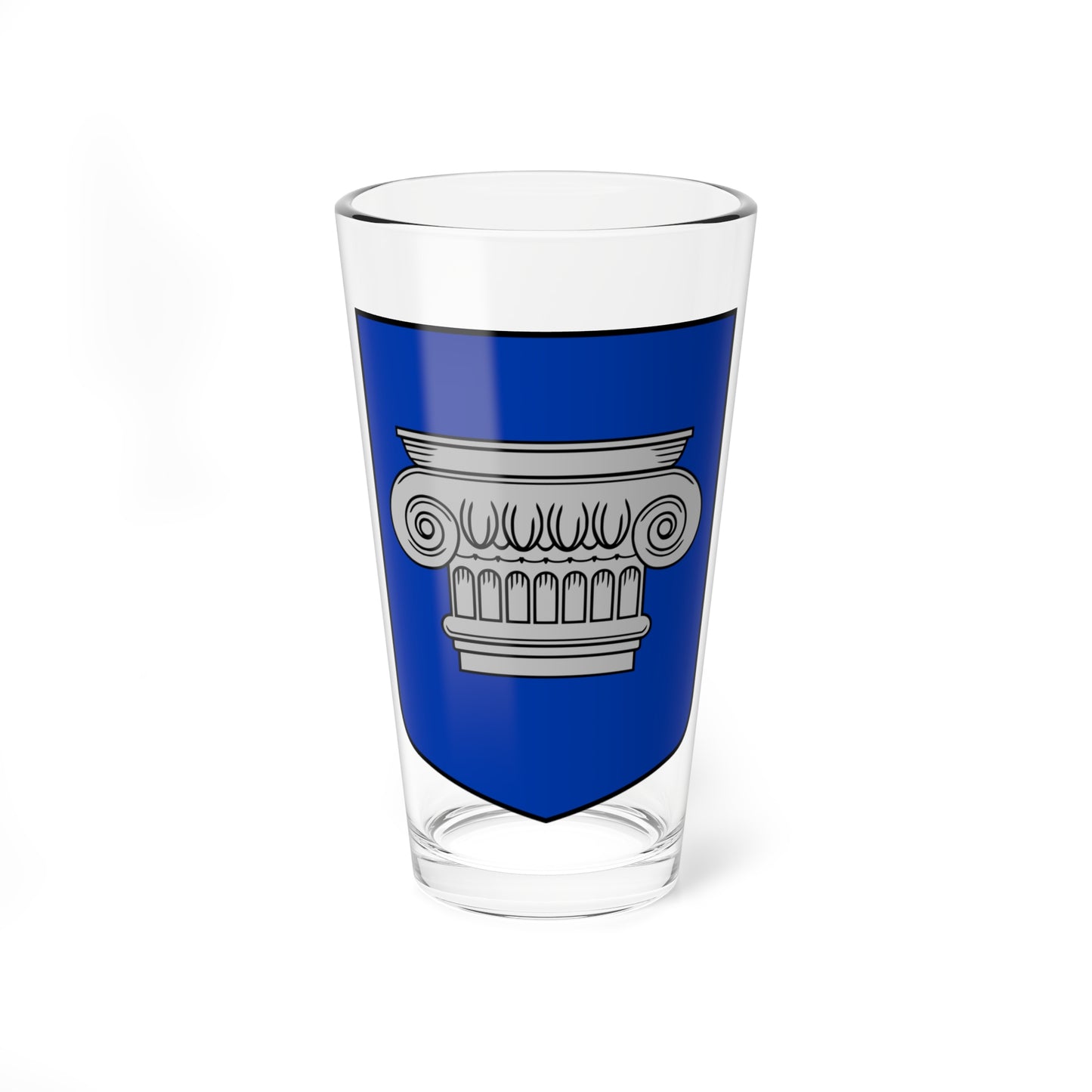 Dāviņu pagasta ģerbonis (Latvia) (Coat of Arms) Pint Glass 16oz