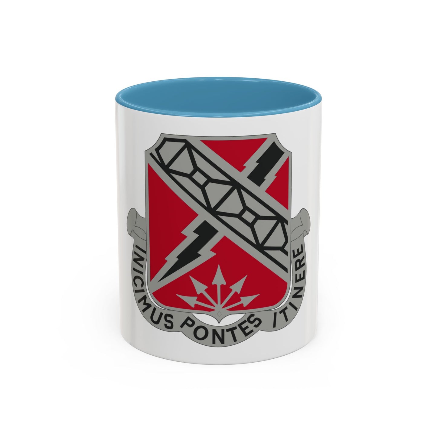 230 Engineer Battalion (U.S. Army) Accent Coffee Mug