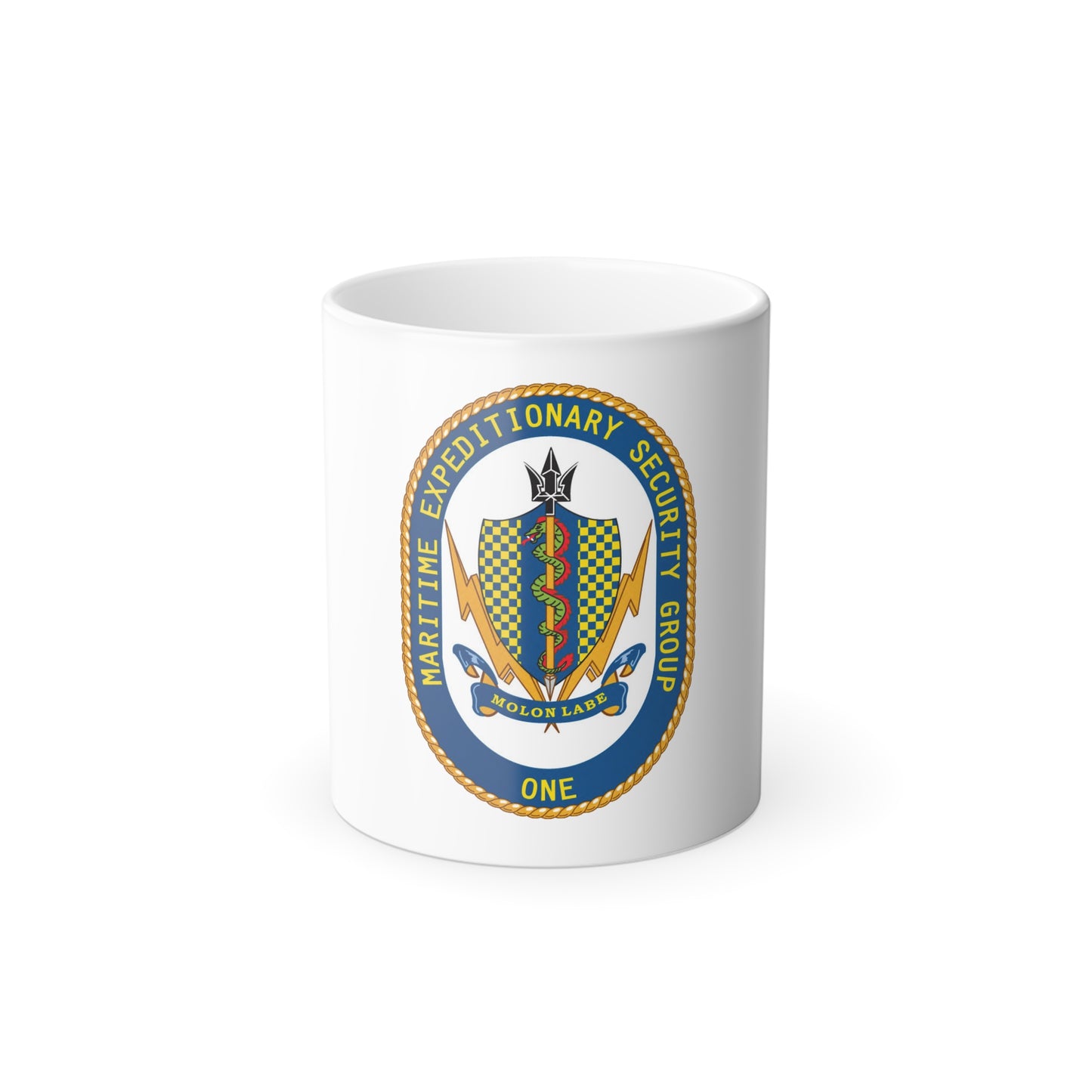 Maritime Expeditionary Security Group One (U.S. Navy) Color Changing Mug 11oz