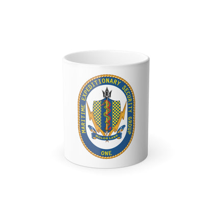 Maritime Expeditionary Security Group One (U.S. Navy) Color Changing Mug 11oz