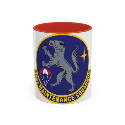 563d Maintenance Squadron (U.S. Air Force) Accent Coffee Mug