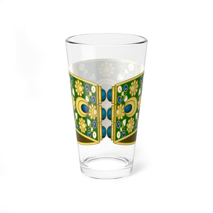 Corona ferrea monza heraldry (Italy) (Coat of Arms) Pint Glass 16oz