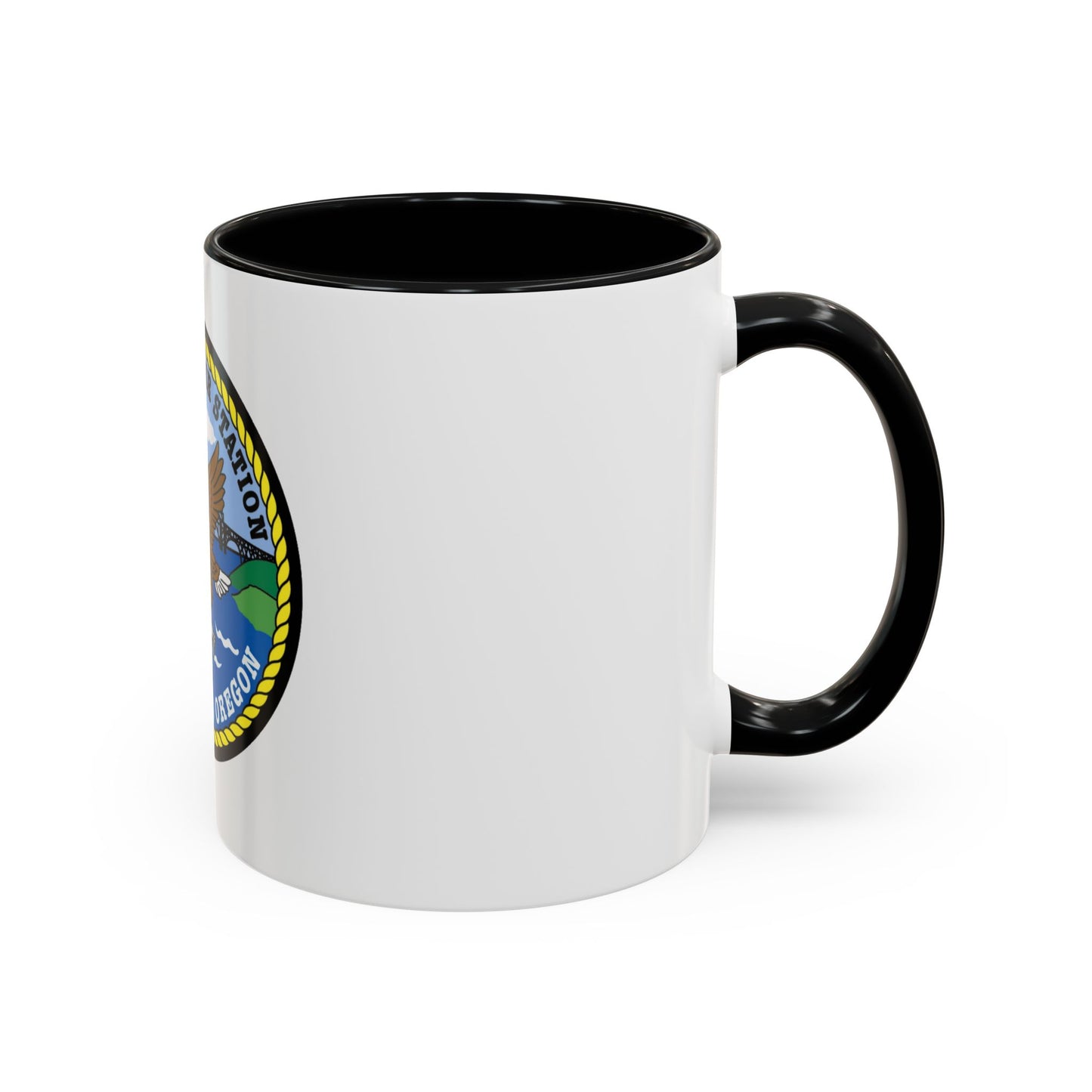 USCG Group Air Station North Bend (U.S. Coast Guard) Accent Coffee Mug