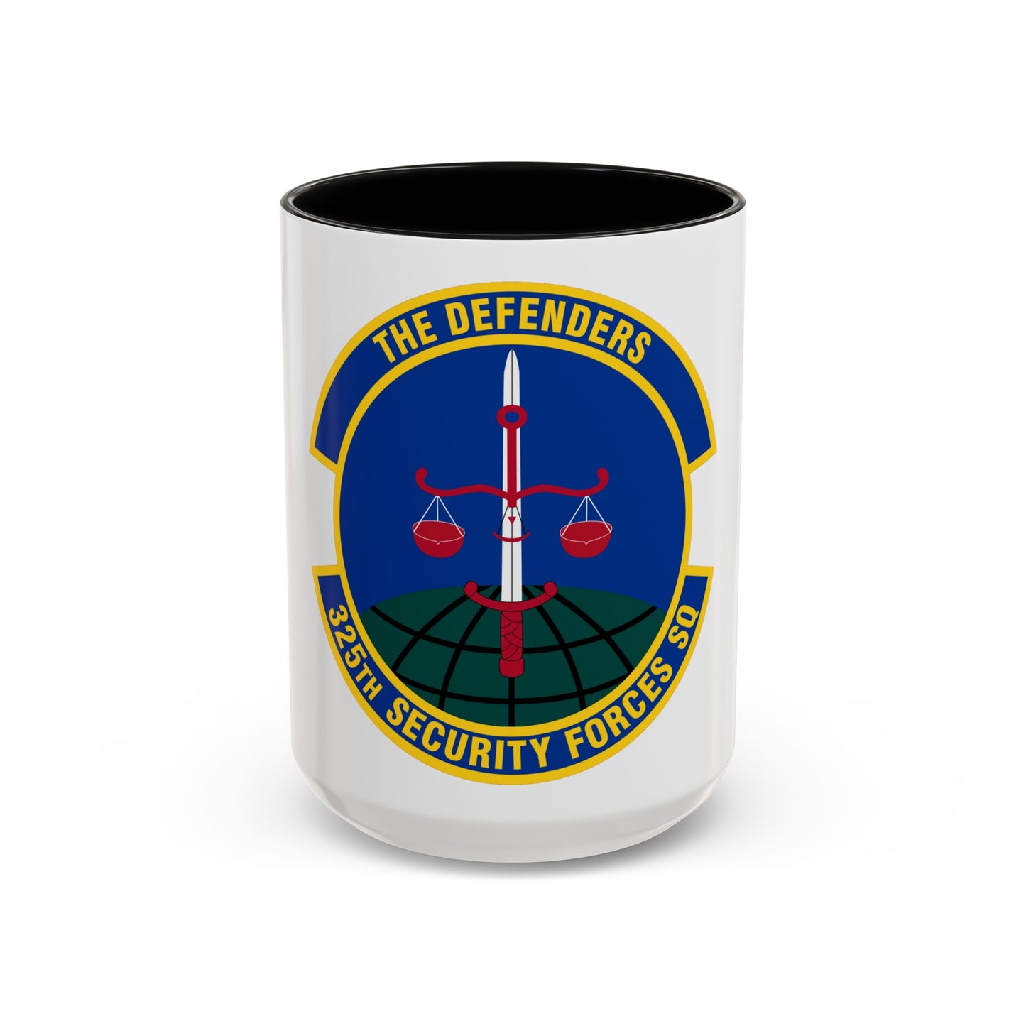 325 Security Forces Squadron ACC (U.S. Air Force) Accent Coffee Mug