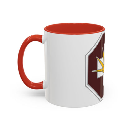 8 Medical Brigade 3 (U.S. Army) Accent Coffee Mug