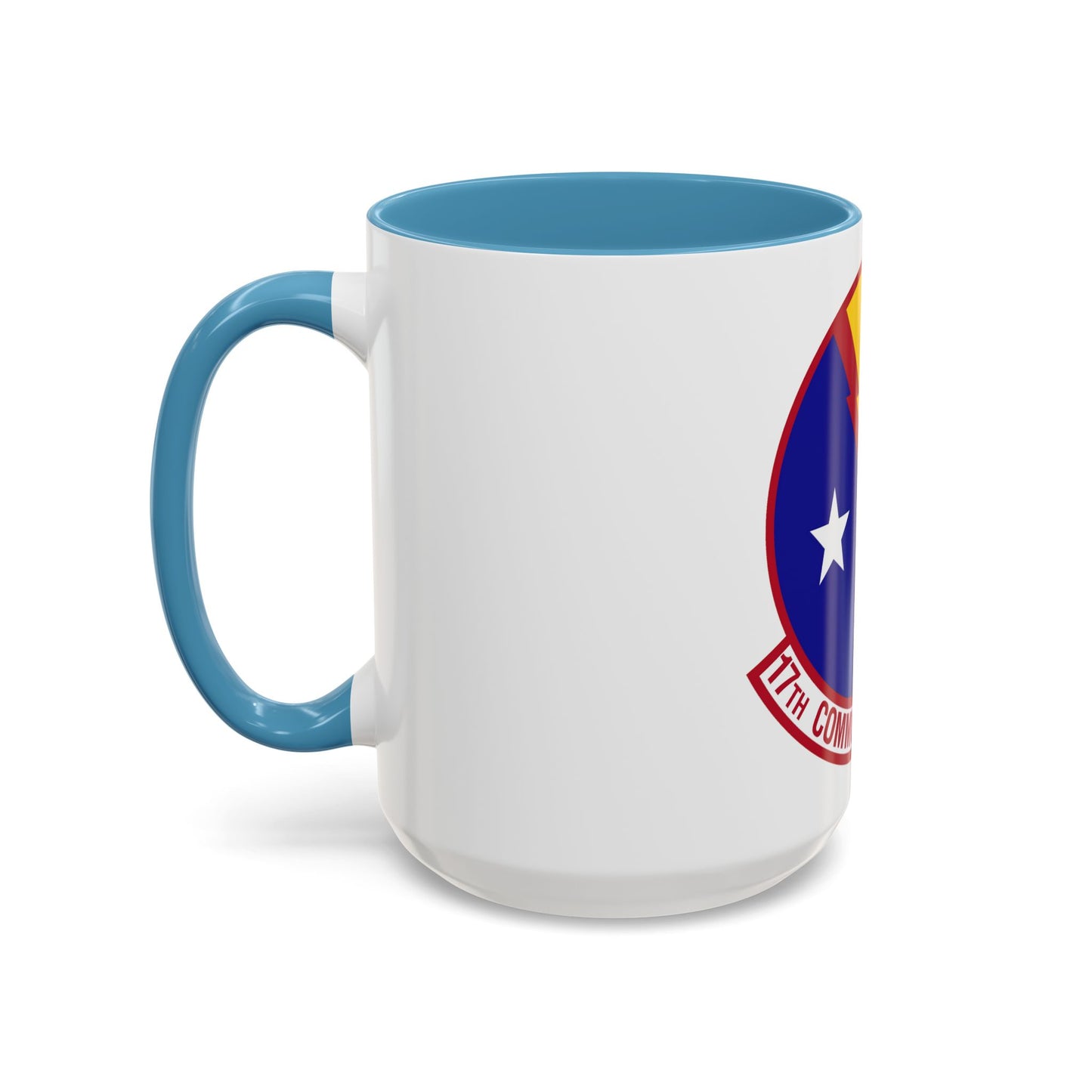 17th Communications Squadron (U.S. Air Force) Accent Coffee Mug