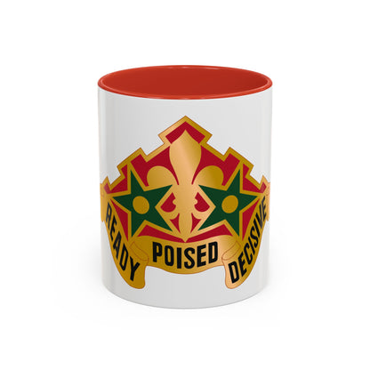 252 Armor Regiment (U.S. Army) Accent Coffee Mug
