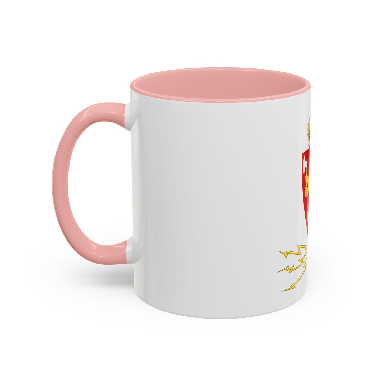 Coat of arms of the Norwegian Telegraph Administration - Accent Coffee Mug