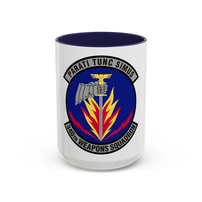 340th Weapons Squadron (U.S. Air Force) Accent Coffee Mug