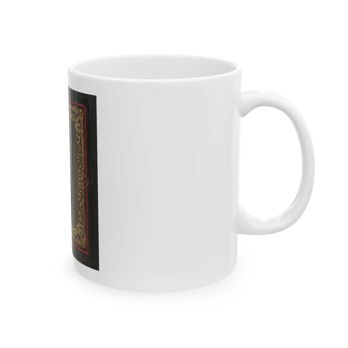 Unidentified Soldier In Union Artillery Uniform (U.S. Civil War) White Coffee Mug