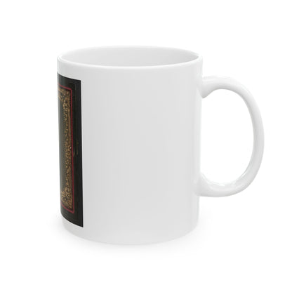 Unidentified Soldier In Union Artillery Uniform (U.S. Civil War) White Coffee Mug